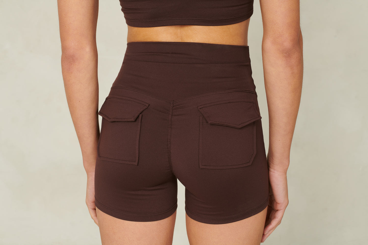 PINK POCKET SHORTS