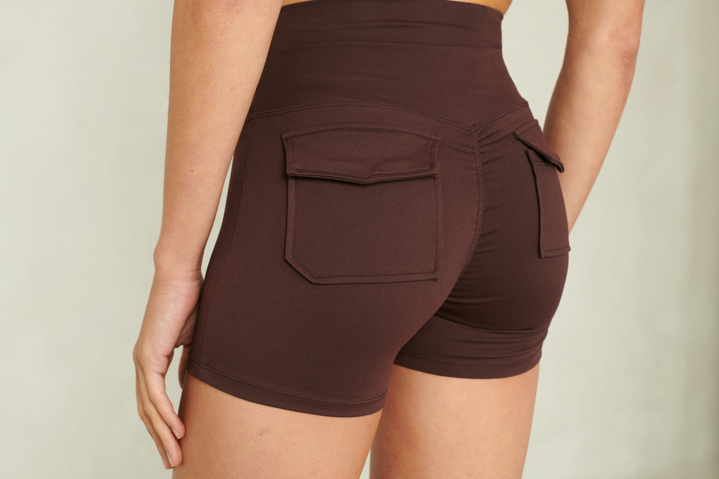 PINK POCKET SHORTS
