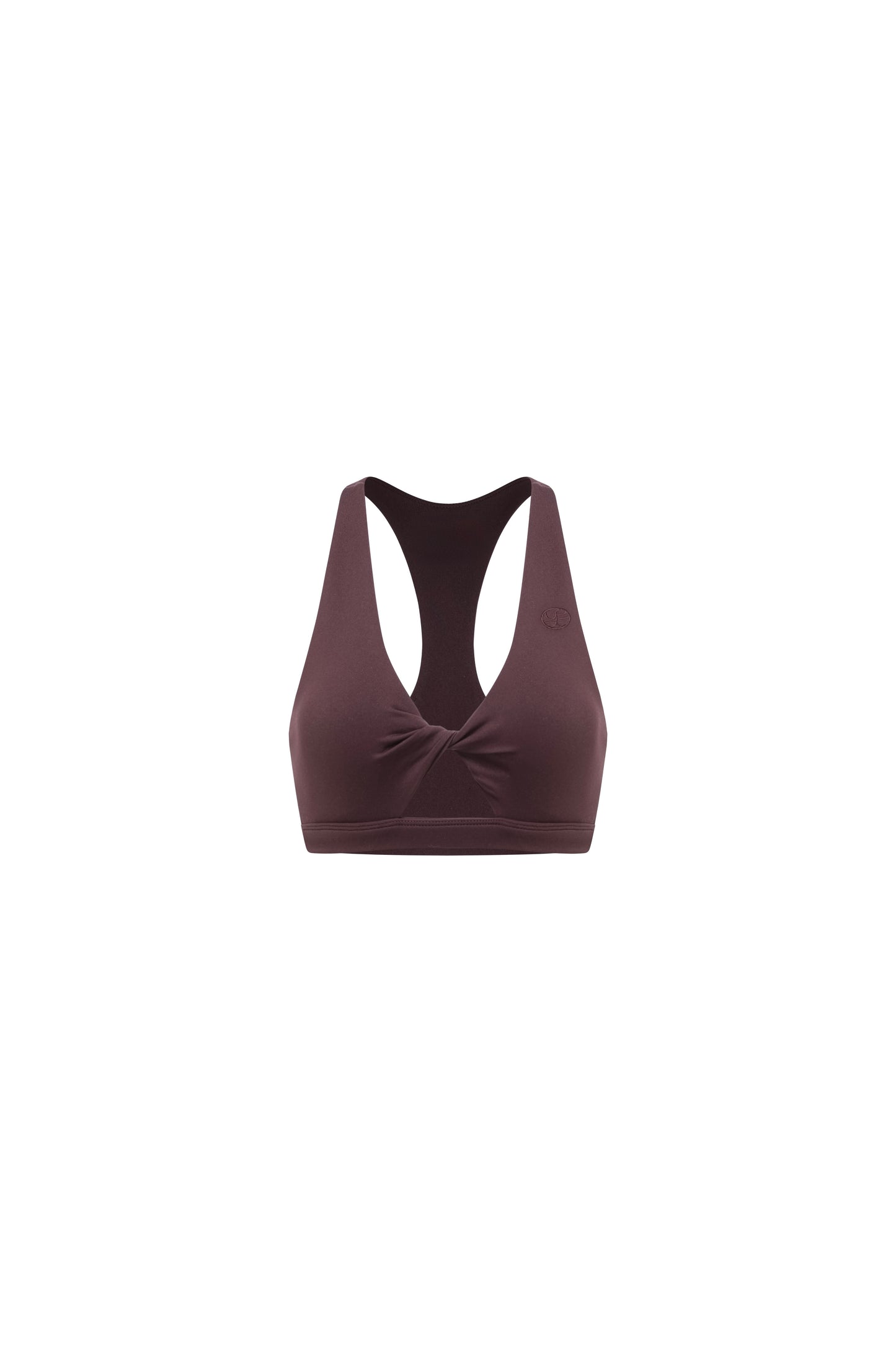 PLUM BROWN SPIRAL BRA